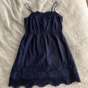 Navy Lace Dress, Wmns M